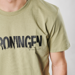 FC Groningen T-Shirt | Skyline Groningen | Salie Groen