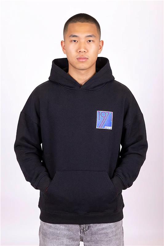 POPKO | Hoody 1971 | Zwart