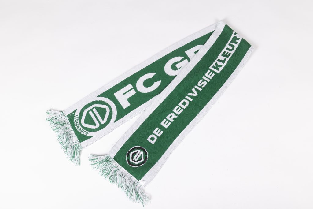 FC Groningen Sjaal Eredivisie Kleurt Groen En Wit