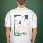 POPKO | T-shirt Ommeland | Wit