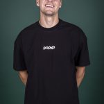 POPKO | T-shirt Stad | Zwart