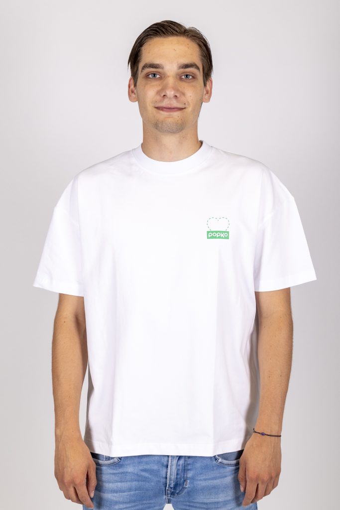 POPKO | T-shirt Ommeland | Wit