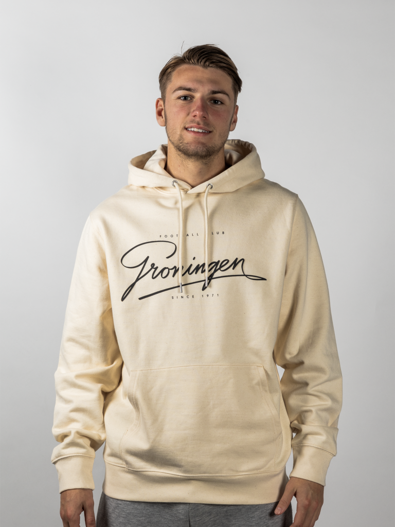 FC Groningen Hoody | Groningen 1971 | Gebroken Wit