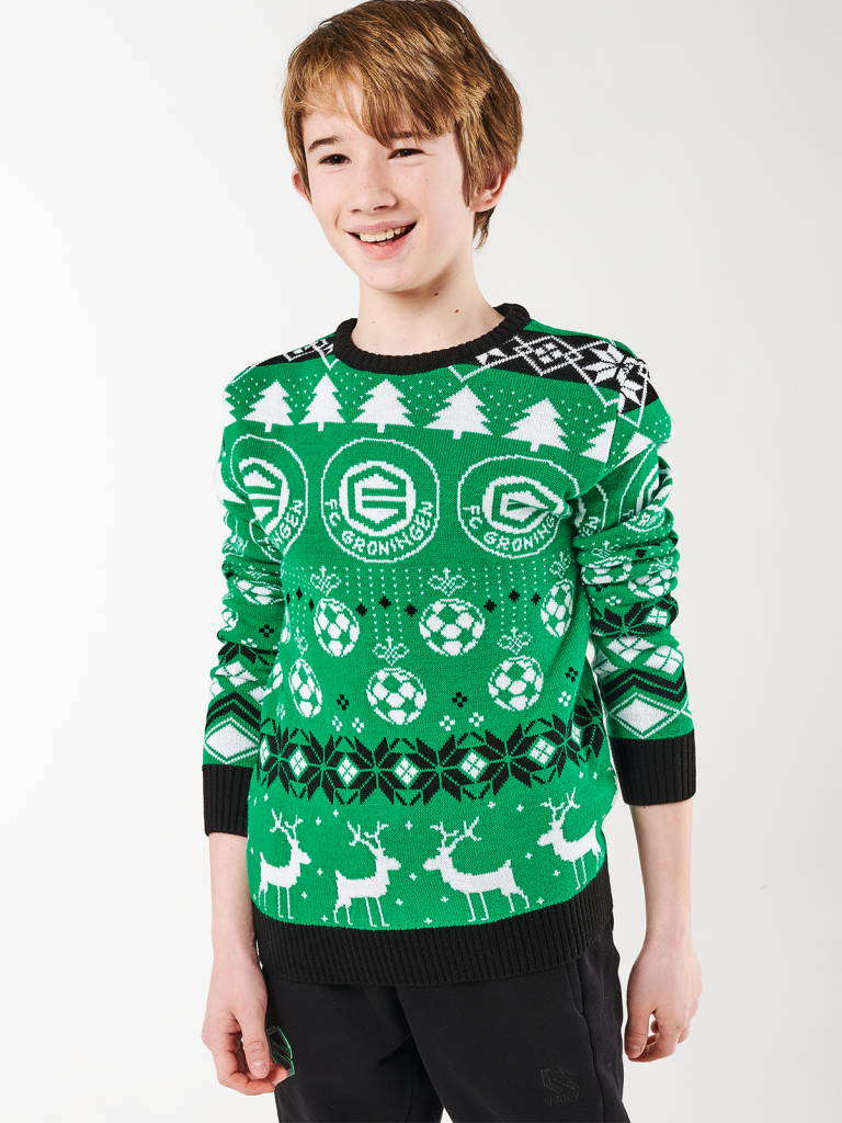 FC Groningen Kersttrui Kids