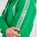 FC Groningen Full Zip Hoody | Taped | Groen