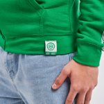 FC Groningen Full Zip Hoody | Taped | Groen