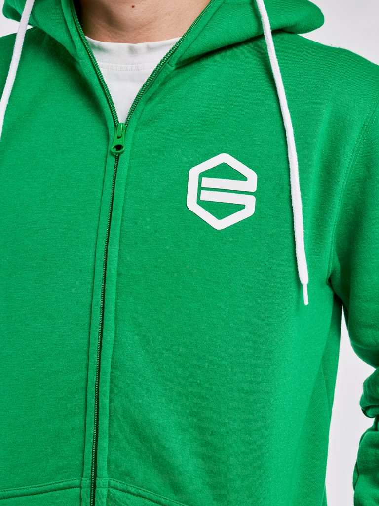 FC Groningen Full Zip Hoody | Taped | Groen