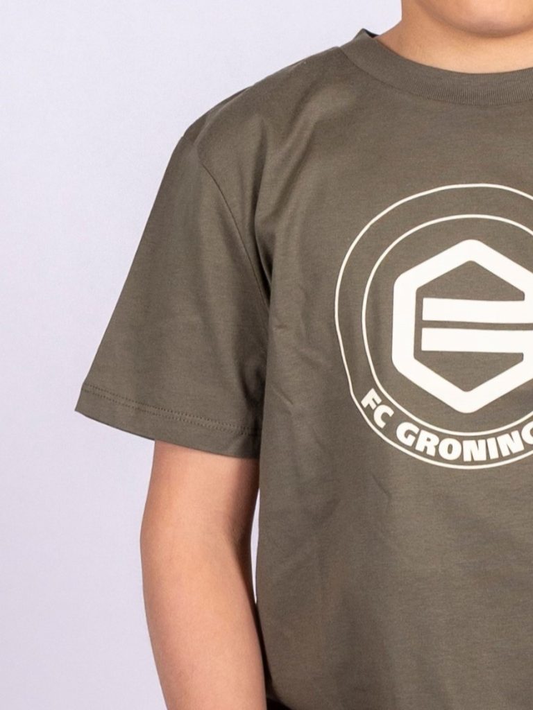 FC Groningen T-Shirt Logo | Khaki