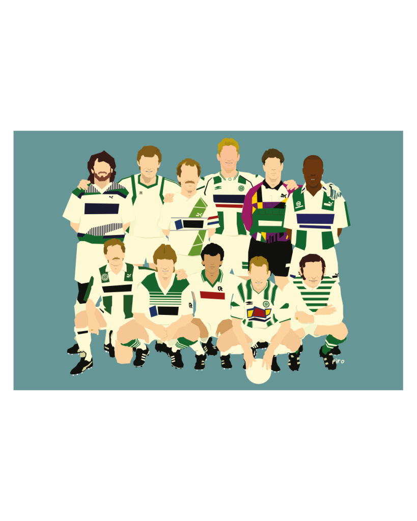 FC Groningen Oosterpark Legends | Aluminium | 40 x 30 cm