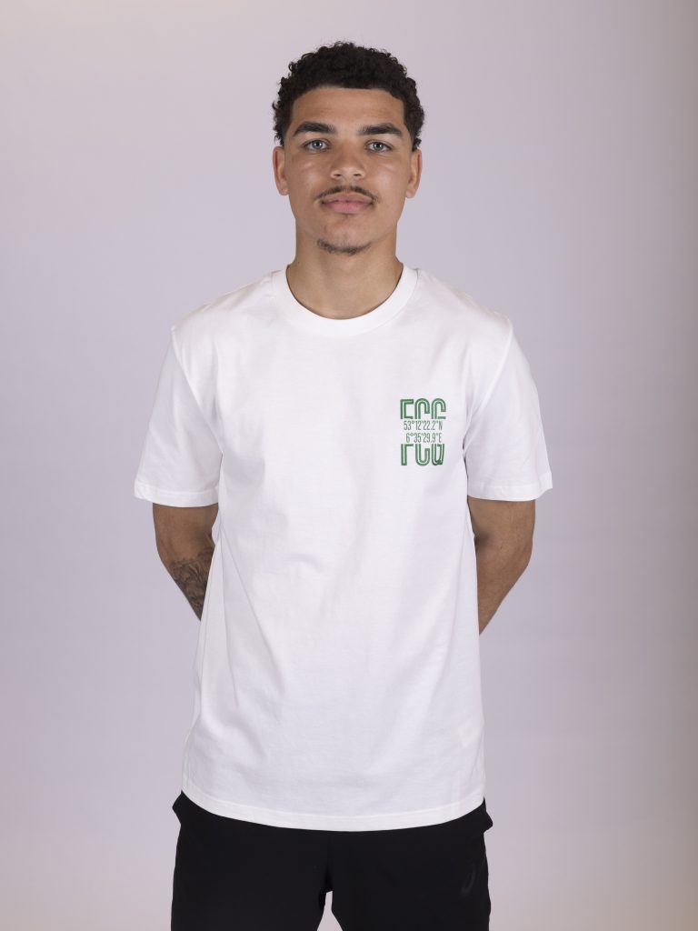 FC Groningen T-Shirt | Backprint GPS | Off-White