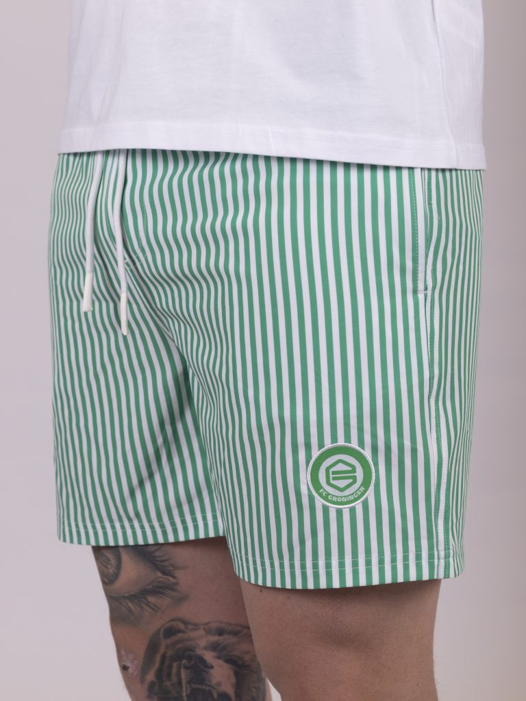 FC Groningen Zwemshort | Gestreept